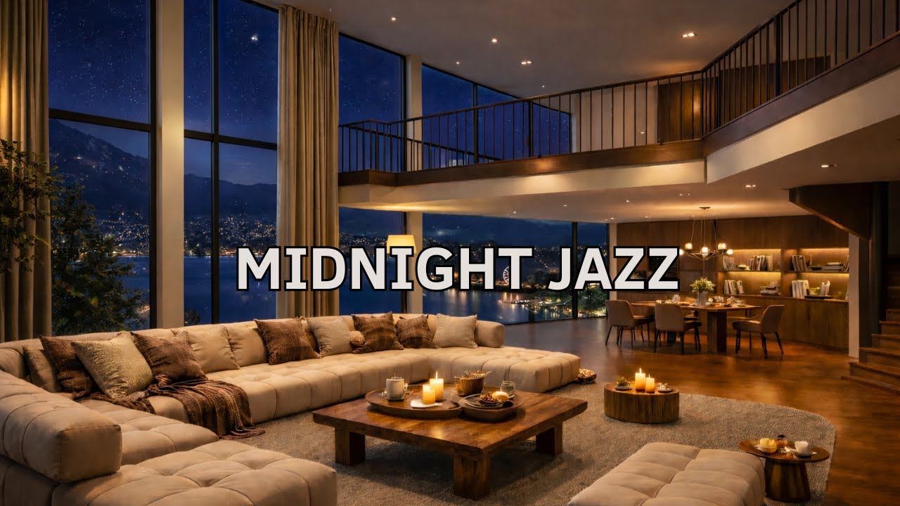 Midnight Jazz 🌙 Smooth Jazz & Blues to Relax, Study & Sleep