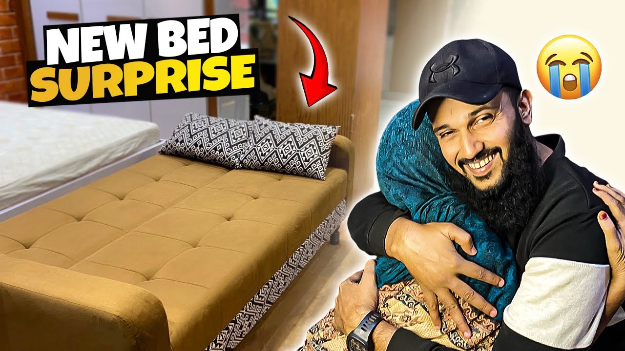 Ammi ko new Bed surprise de dia ❤️ Ammi ro gaen 😭 Emotional Moments