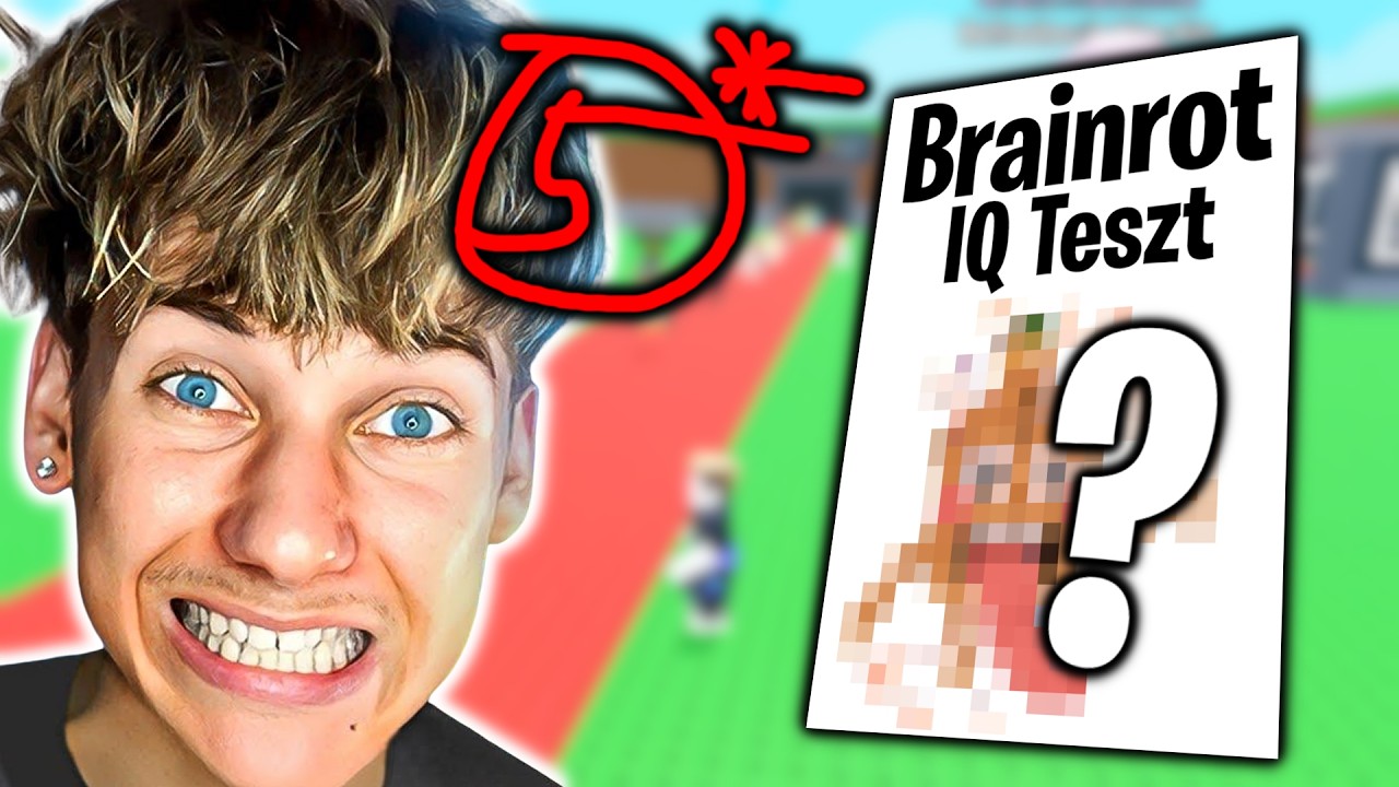 NOEL KITÖLT EGY BRAINROT IQ TESZTET! (Steal A Brainrot)