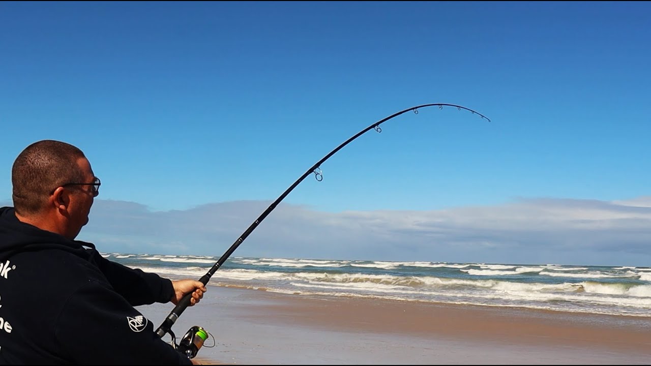 Fishing the Coorong for Australian Salmon, South Australia