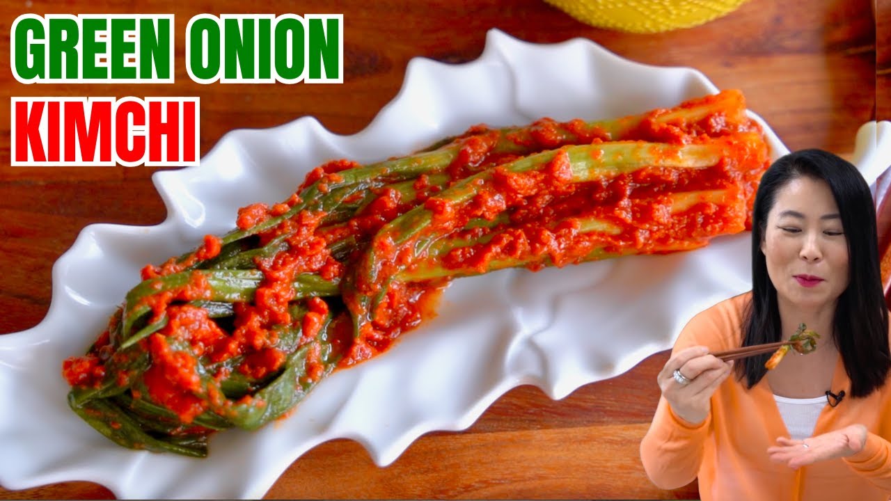 Eat Green Onions as KIMCHI❗️ ADDICTIVE Green Onion Kimchi [EASY TO FOLLOW Pa Kimchi Recipe]🇰🇷밥도둑 파김치