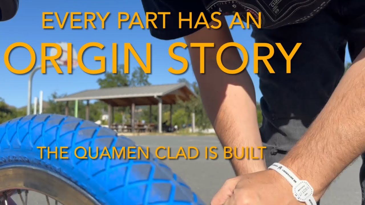 Quality Quamtent 2: mid-school flatland bike full build up & ride