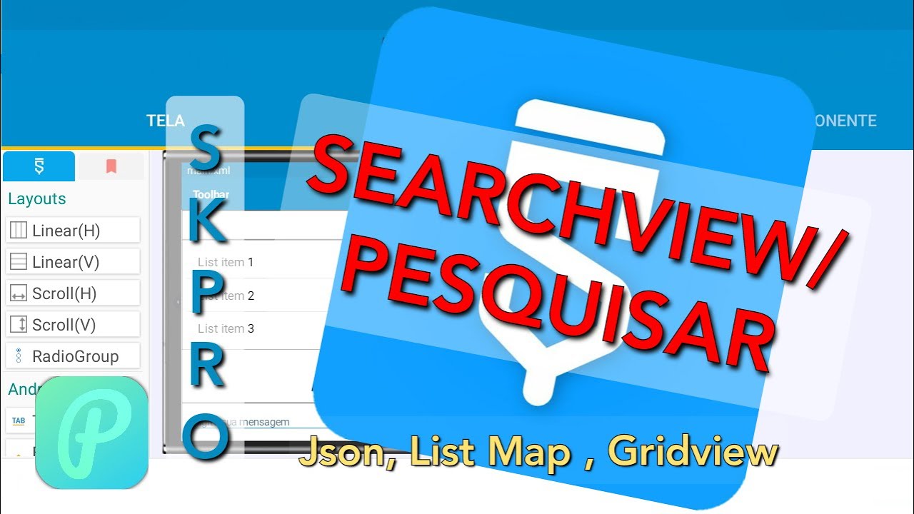 PESQUISAR / SEARCHVIEW NA GRIDVIEW - TUTORIAL SKETCHWARE PRO 2021