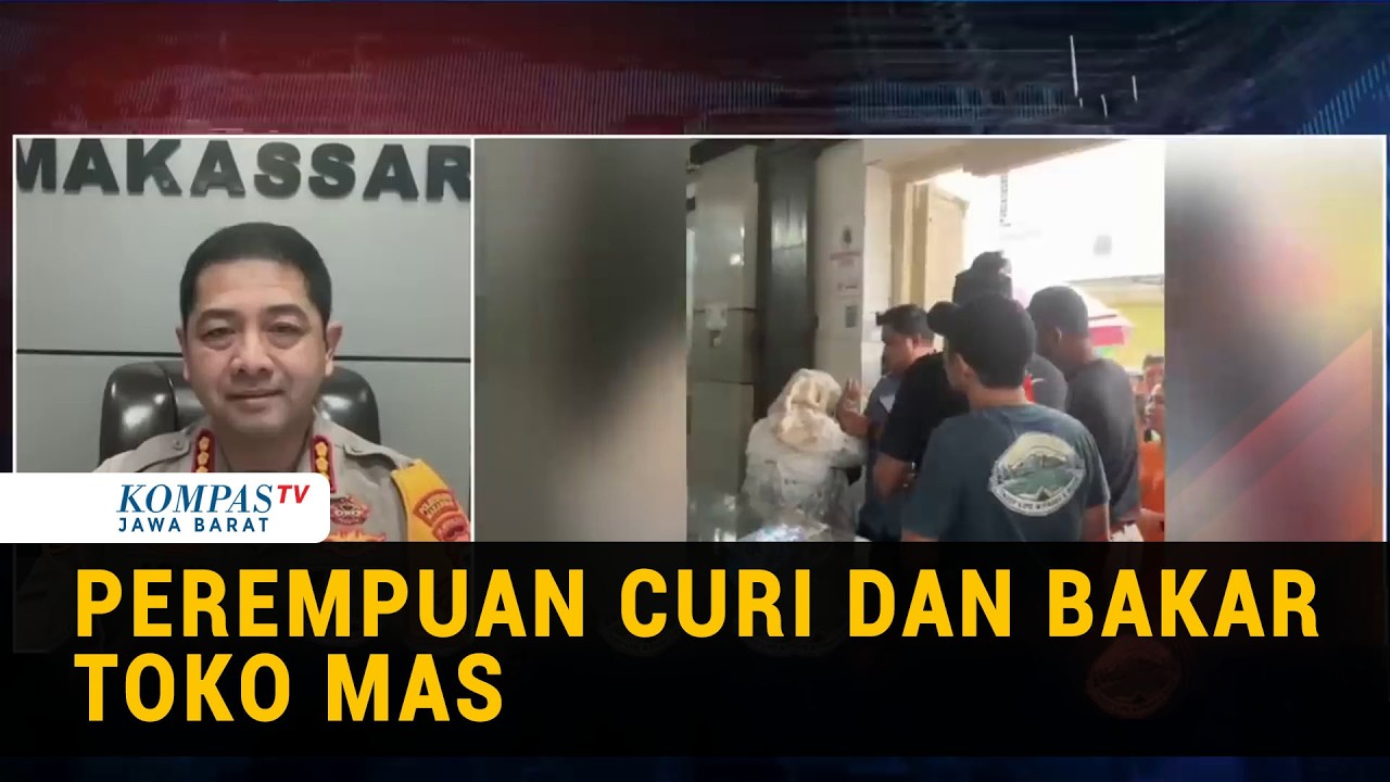 Polisi Bongkar Motif Perempuan Curi dan Bakar Toko Emas di Makassar: Terlilit Utang