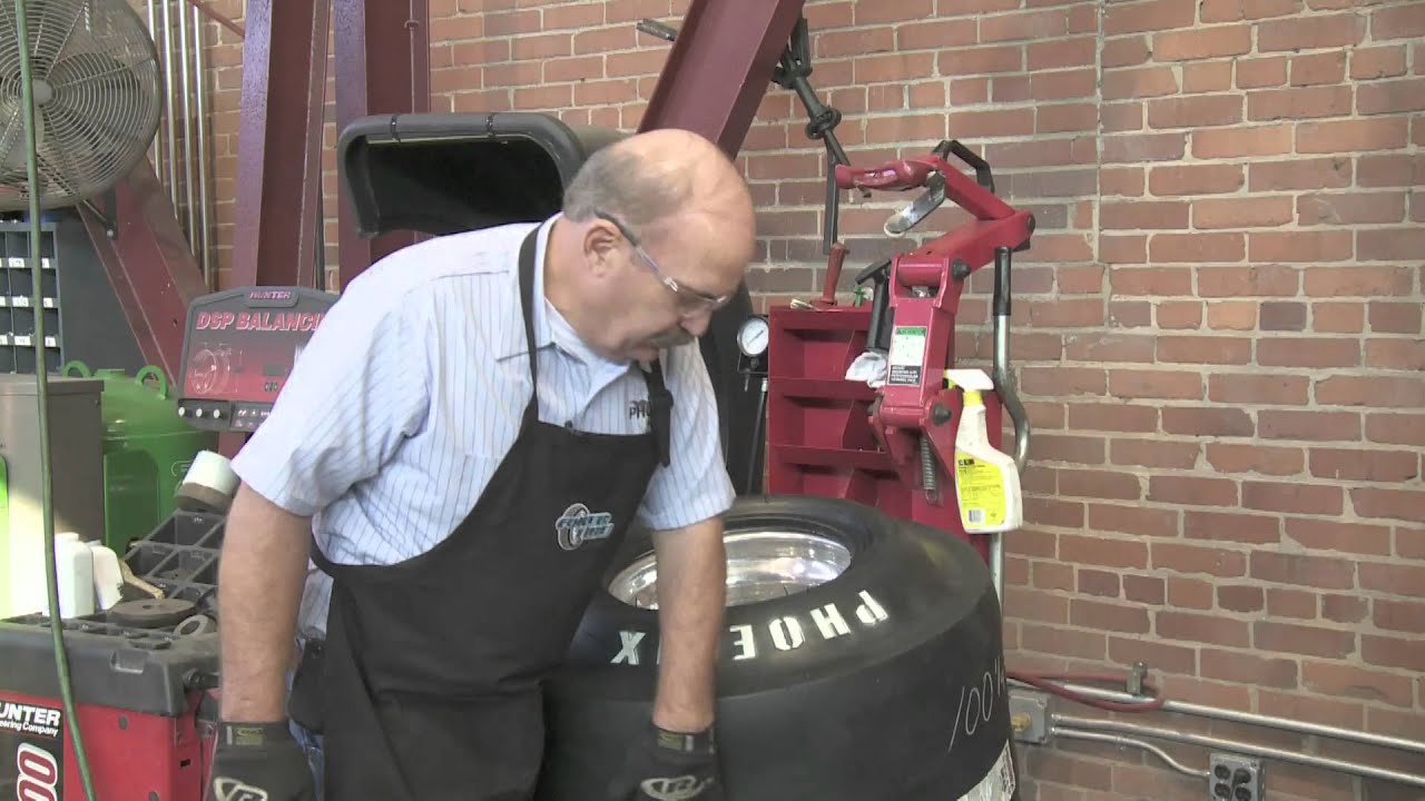 Install an Inner Tube in a Drag Racing Tire