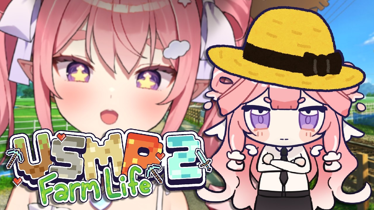 cloud farmer builds a base!!【VSMP 2: Farm Life!】