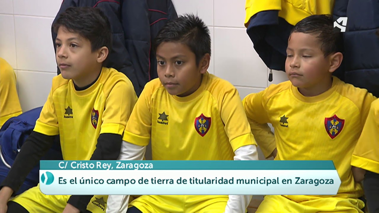 Único campo de tierra del Ayuntamiento de Zaragoza