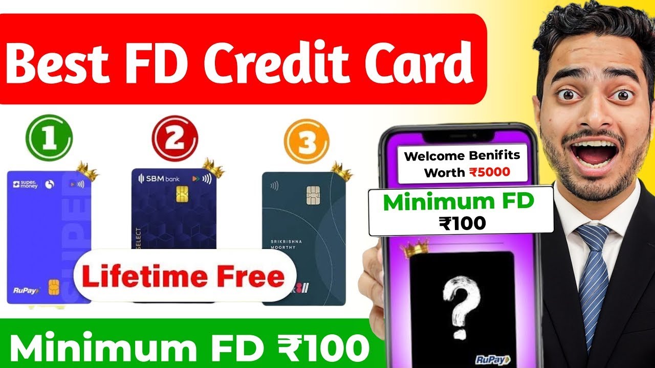 Top 3 FD-Based Credit Cards 2025 | Best Credit Cards Against Fixed Deposit in India | FD Credit Card