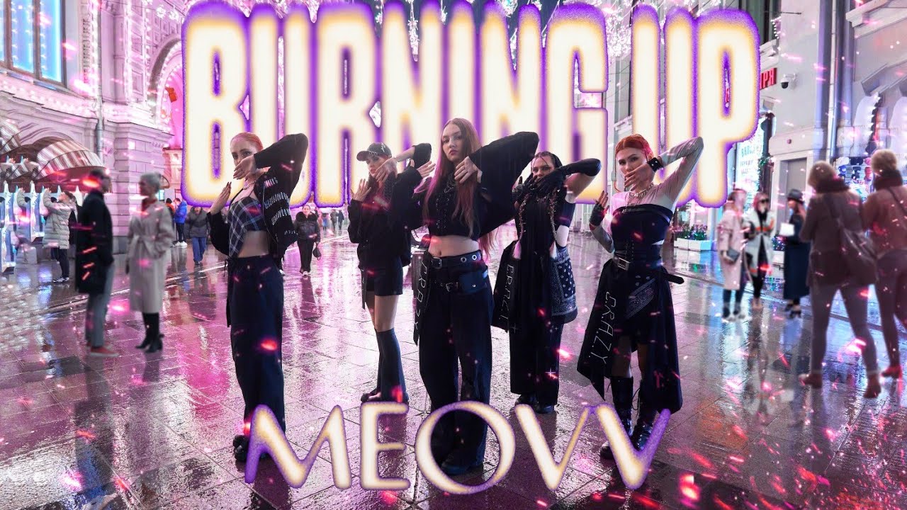[K-POP IN PUBLIC | ONE TAKE] MEOVV (미야오)  - BURNING UP dance cover by C.R.A.Z.Y.