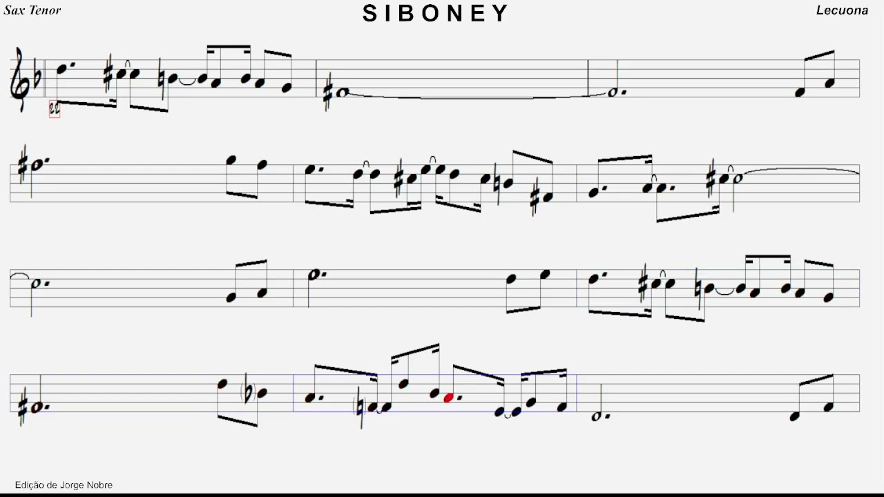 SIBONEY (Sax Tenor)