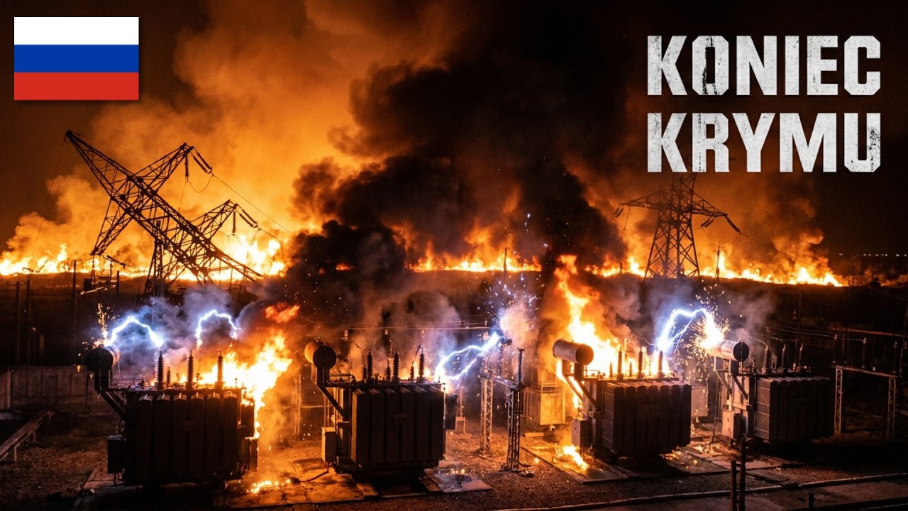 Największa KATASTROFA Rosji na Krymie: Jak 9 dron&oacute;w za 55 000$ każdy ZGASIŁO cały Krym