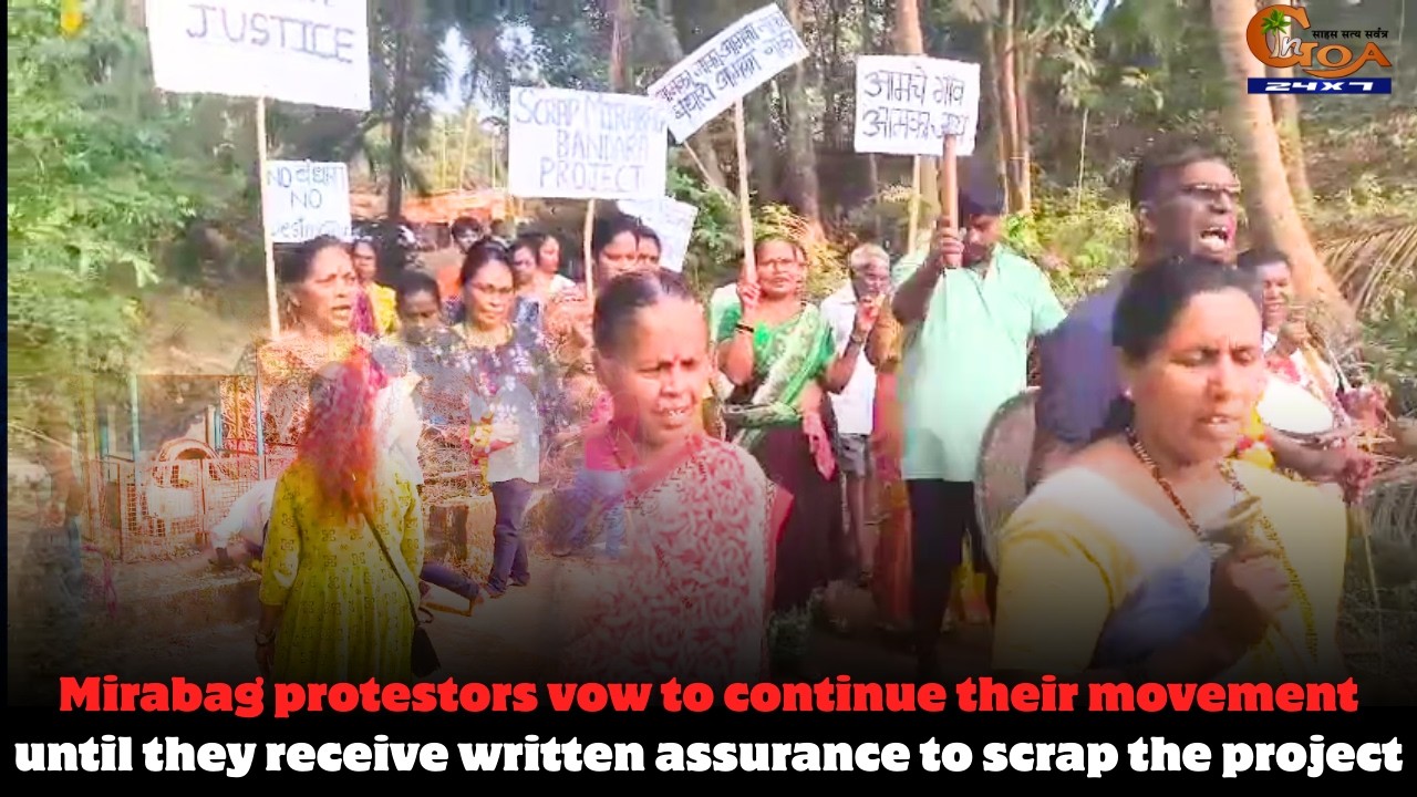 Protestors vow to continue their movement until they receive written assurance to scrap the project