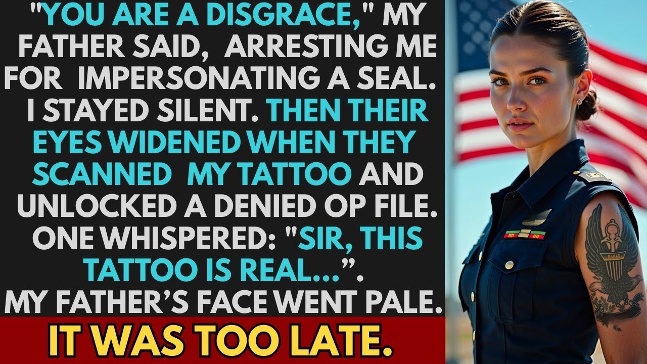 My Dad Arrested Me for Impersonating a SEAL — But My Tattoo Unlocked a Secret Even He Was Hiding