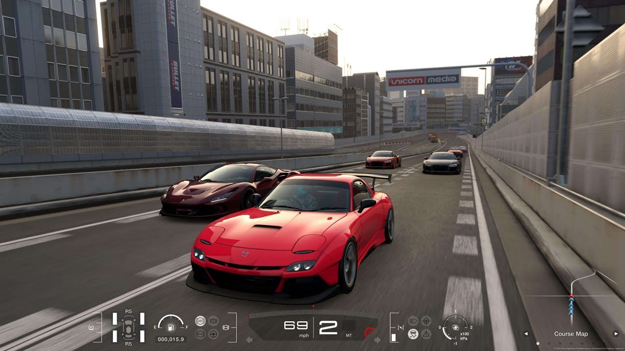 Gran Turismo 7! Tokyo Highway Night Cruise