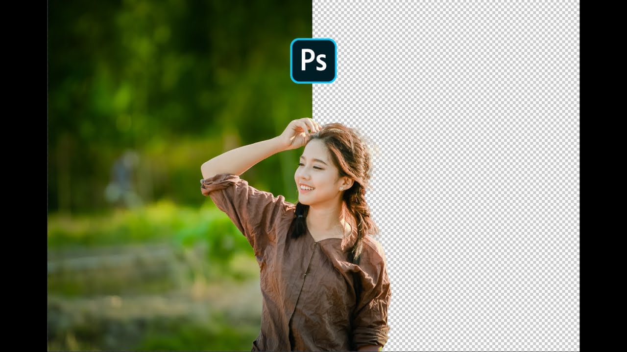 【Photoshop】選取並遮住去背與後續筆刷、仿製印章的髮絲邊緣處理