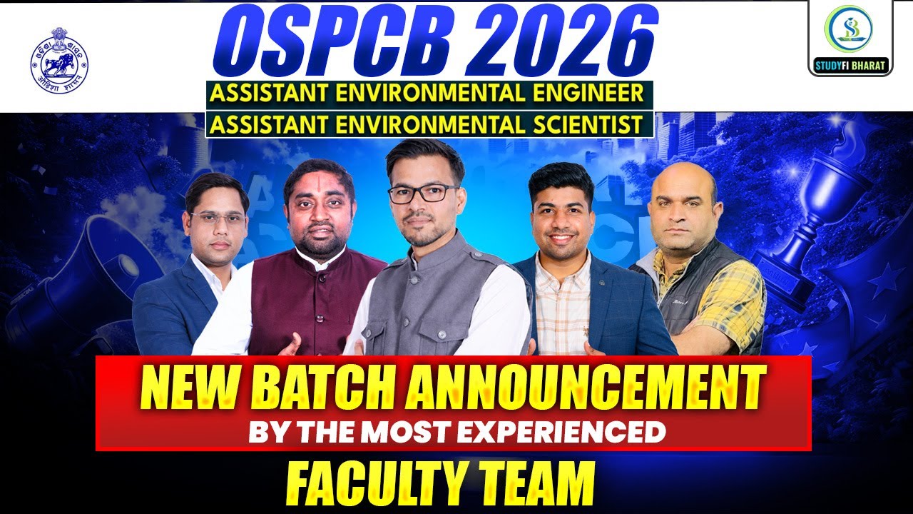 OSPCB | Assistant environmental engineer | Assistant environmental scientist | New batches