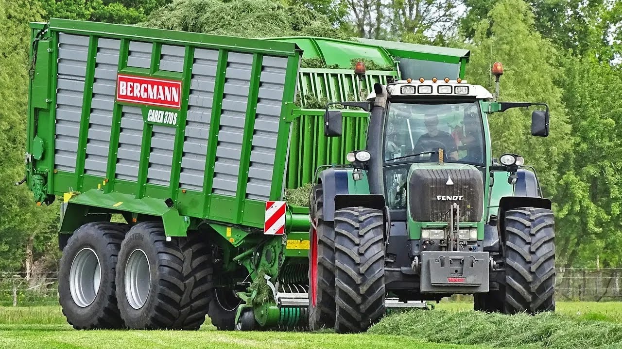 Gras Oprapen | Fendt 930 Vario + Bergmann | Geresteijn | 2020