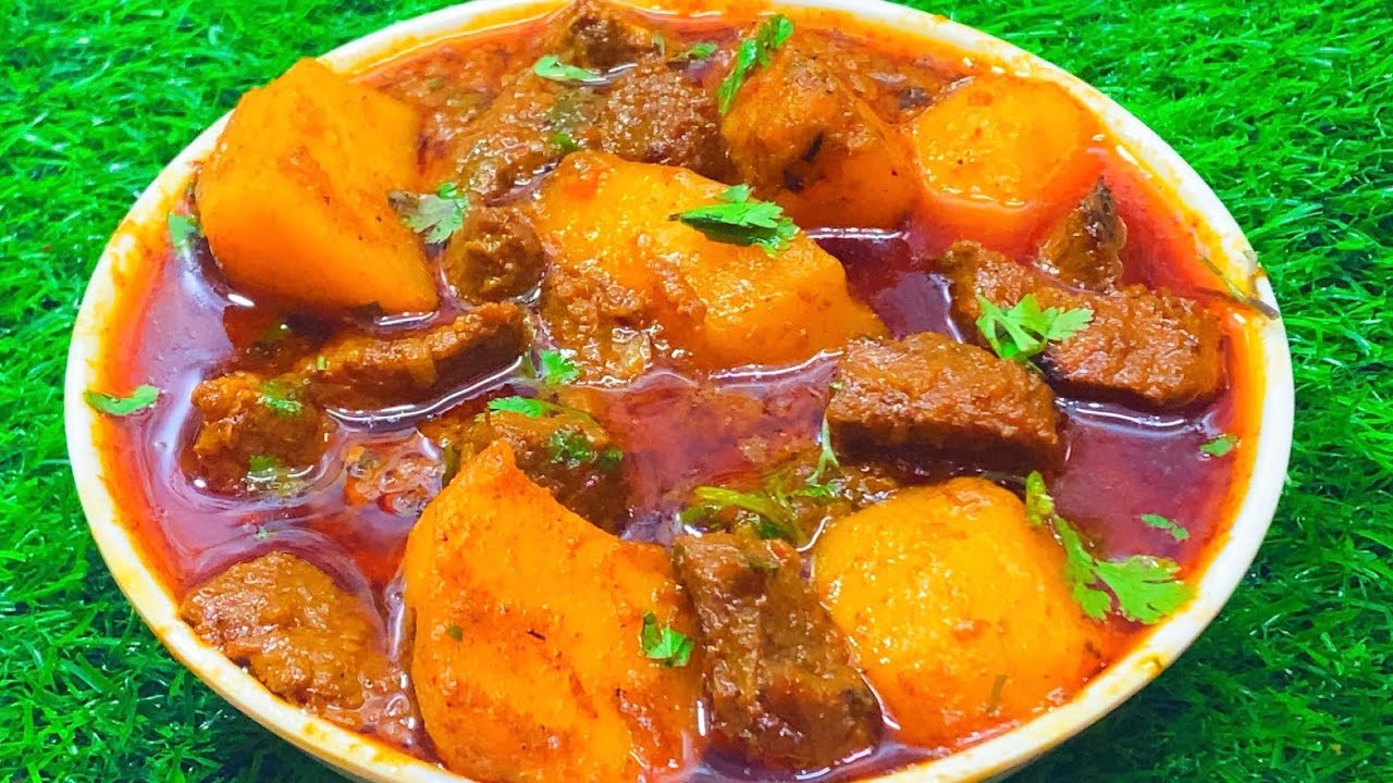 ❤️ Super Tasty RAMZAN Special ALOO GOSHT Ki Recipe - Sehri Special BEST Aloo Gosht ki Recipe 😋