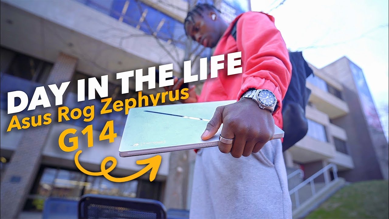 Day in the Life with the ASUS ROG Zephyrus G14 (Real World Test)