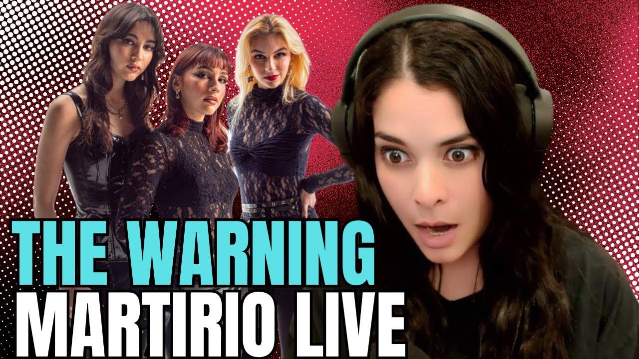 😲 FIRST TIME Hearing The Warning's 'Martirio' LIVE – Dany's EPIC Final Note was AWESOME! 🎤🔥