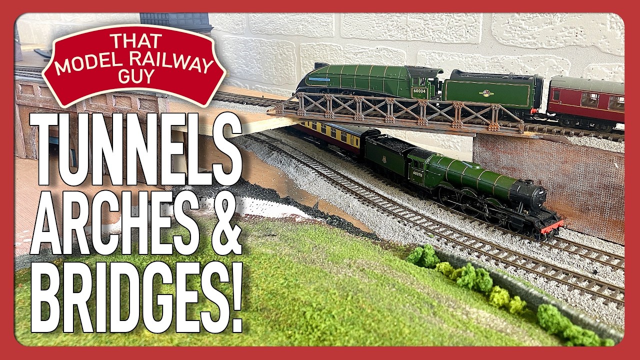 Building A TT:120 Model Railway - Episode 8 - Tunnels, Arches & Bridges!