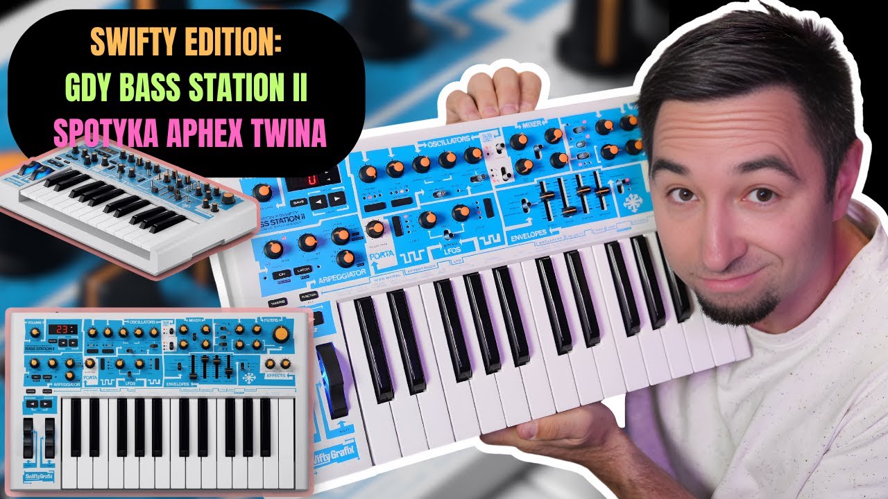 Novation Bass Station II Swifty Edition - jest śliczny i tak też&nbsp;brzmi!
