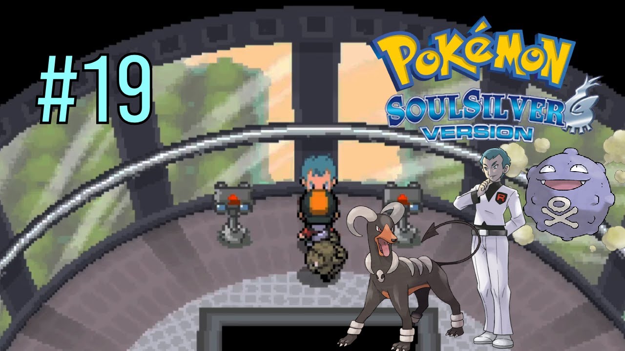 Pokémon SoulSilver Walkthrough – Defeating Team Rocket (Archer) | Part 19