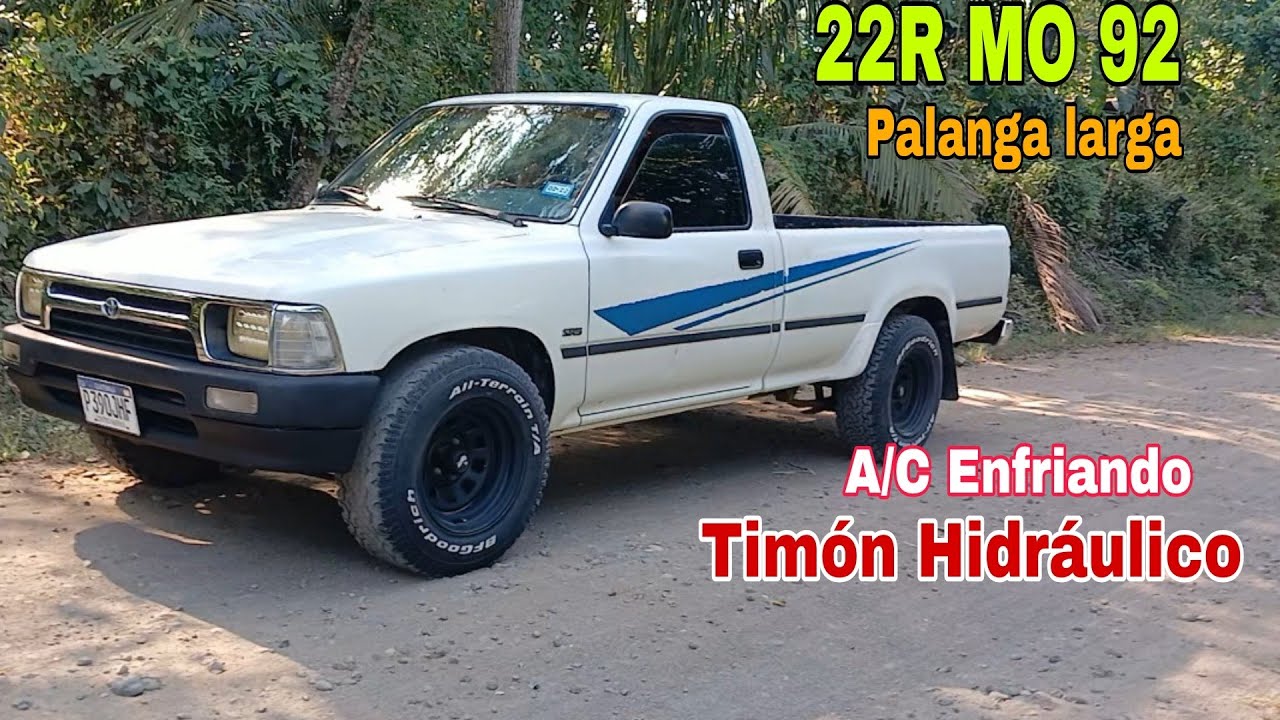 Toyota 22r Modelo 92 En Venta/ haciendo prueba de manejo..