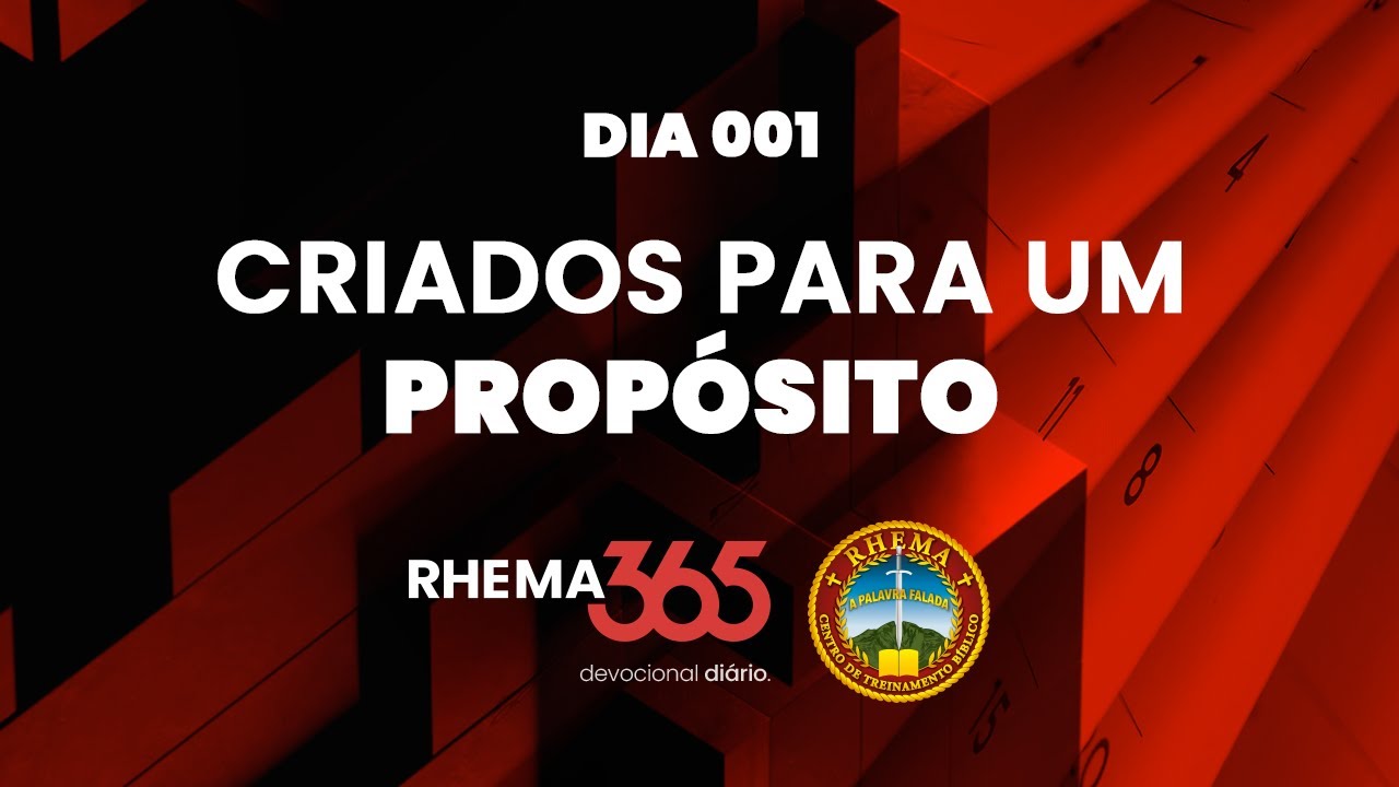 DIA 01 | CRIADOS PARA UM PROPÓSITO | GÊNESIS 1-3 | JULIANA BORBA