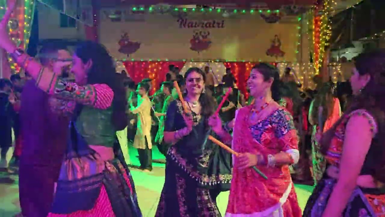 Shree Rana Samaj Temple, Performance On Navratri Day 7