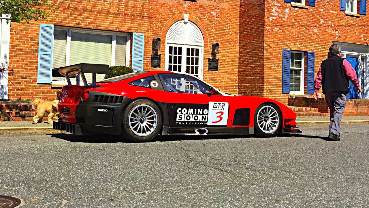 Ferrari 575 GTC Evoluzione -  Insane Revs, CRAZY V12 SOUND