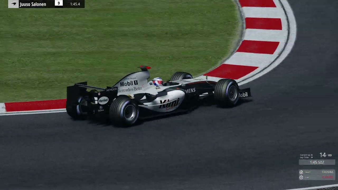 Kimi Räikkönen Around Spa 2005 With His McLaren MP4-20 In 1:41.619