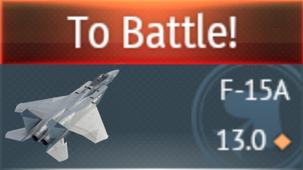 The F-15A is slowly turning into an F-4 at the top tier