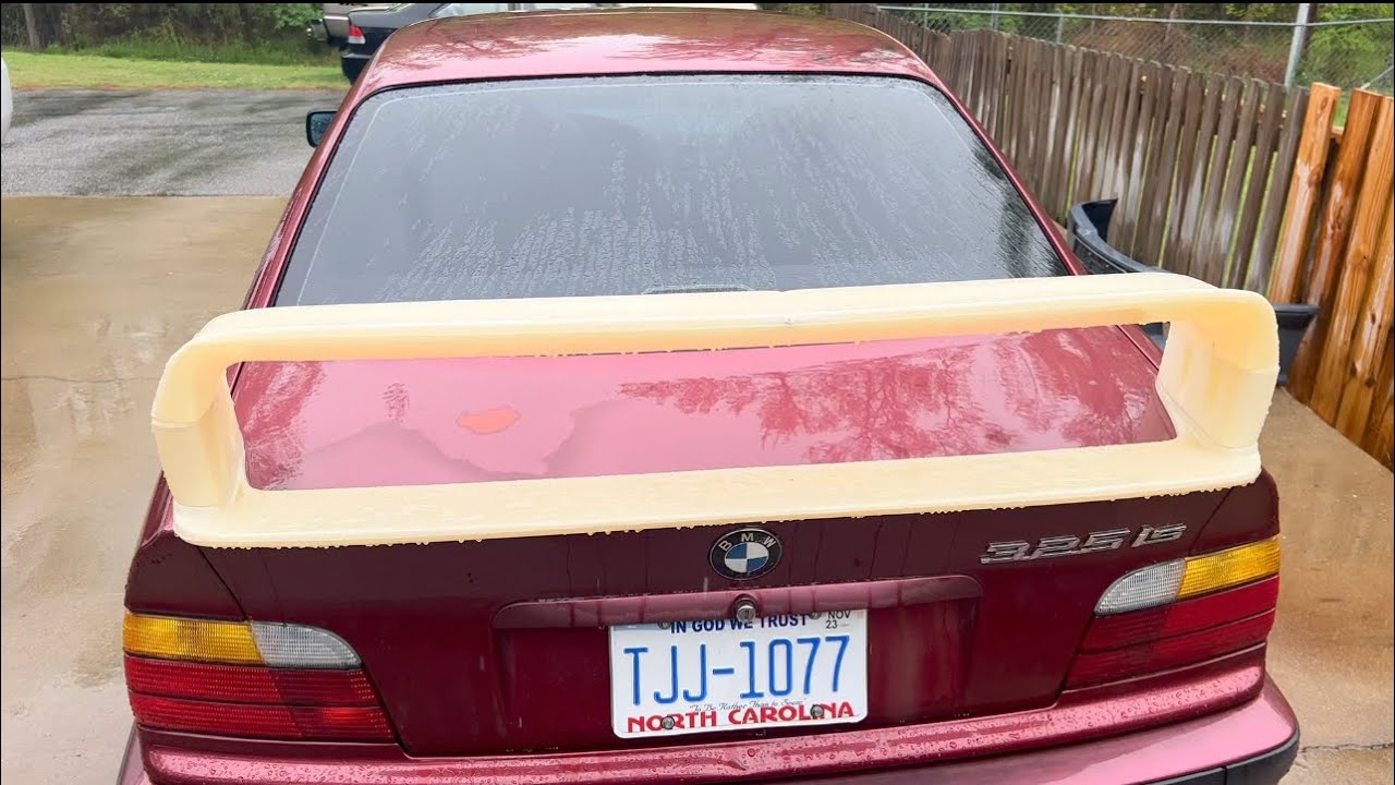 E36 LTW wing install