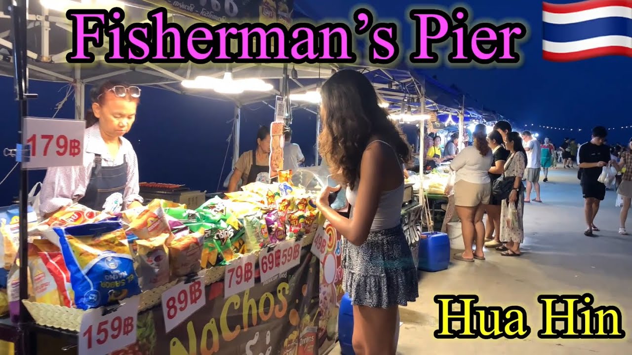 Fisherman’s Pier Seafood Hua Hin Thailand 🇹🇭 