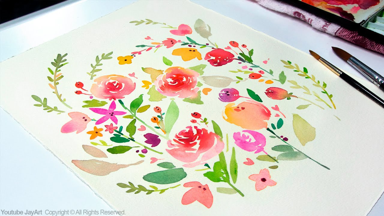 DIY Watercolor Painting