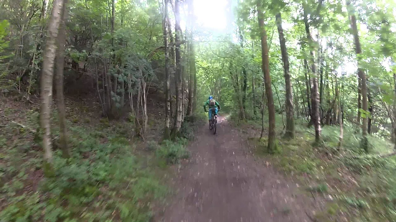 Dean Barwick MTB Challenge crash