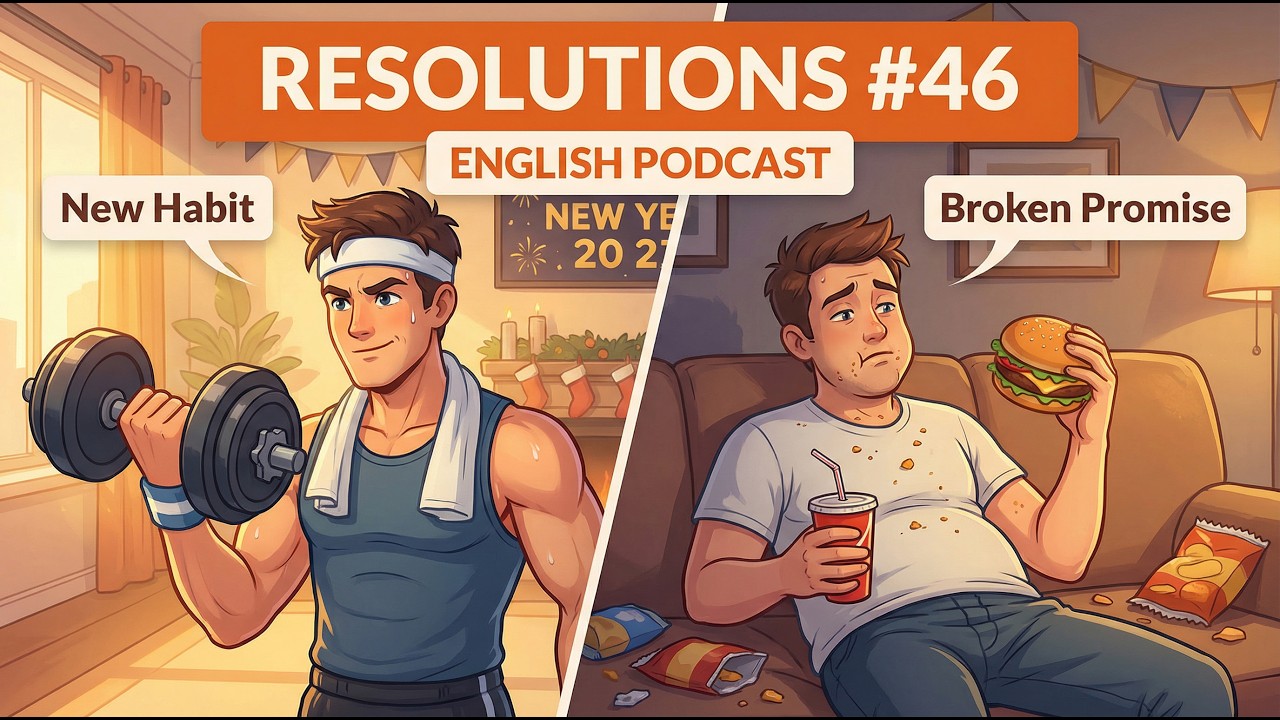 #46 Learn English with a Story: The Broken Resolutions 🤥
