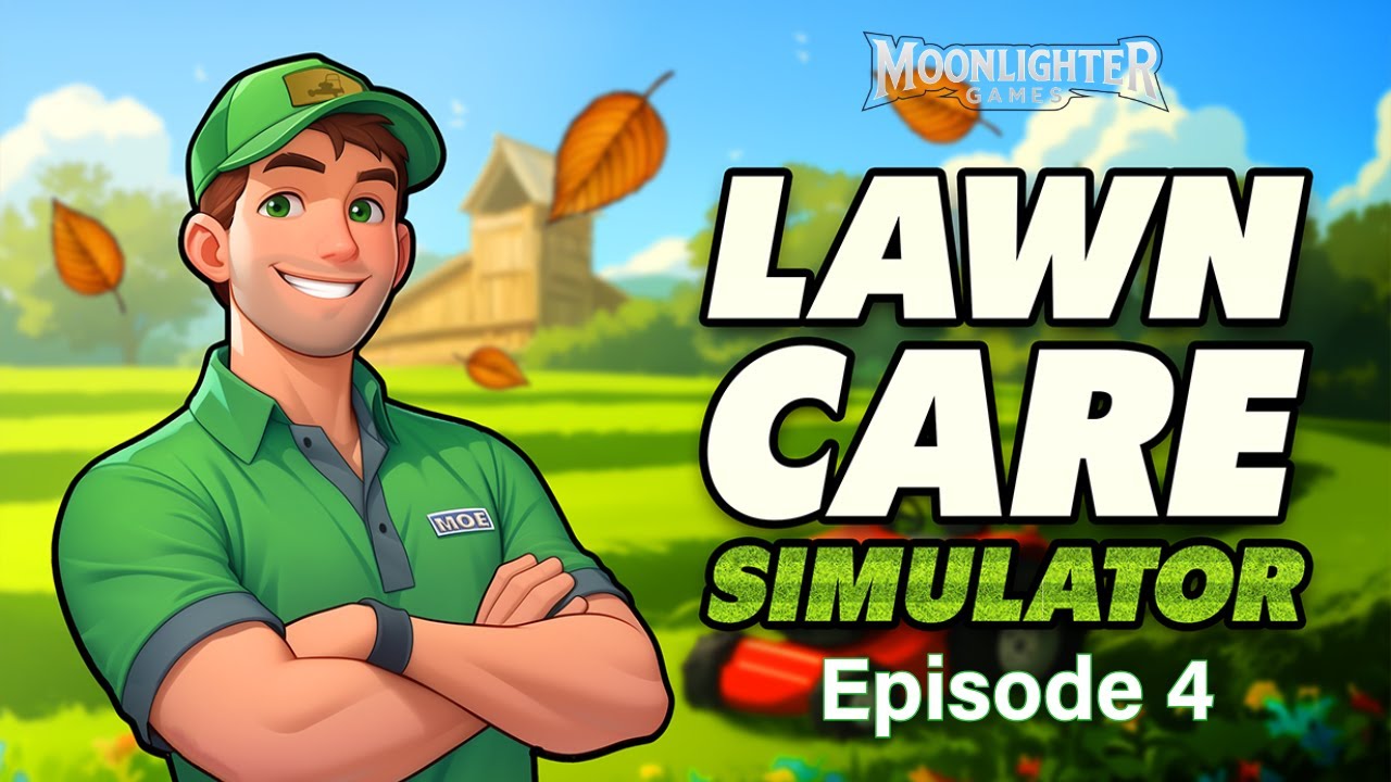 Mowing the Farm | Lawn Care Simulator | Episode 4 | No Commentary