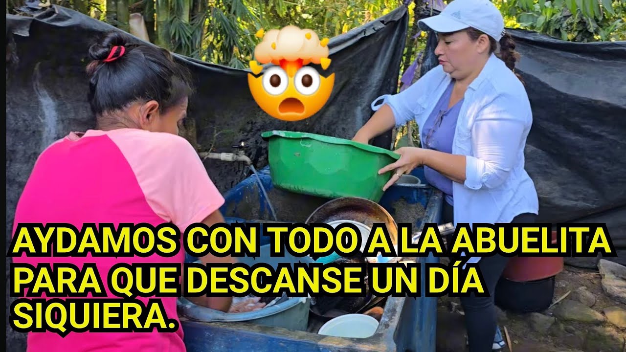 🤯😱AYDAMOS CON TODO A LA ABUELITA PARA QUE DESCANSE UN DÍA SIQUIERA.🤯😱