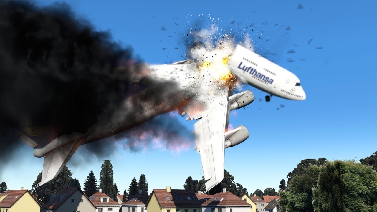🔴LIVE WARNING Boeing 747 Low Speed Crashes | Live Plane Spotting X-PLANE 11