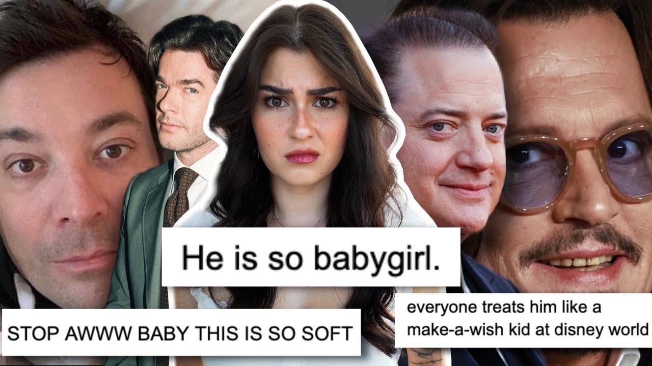 the problem with infantilizing male celebrities...