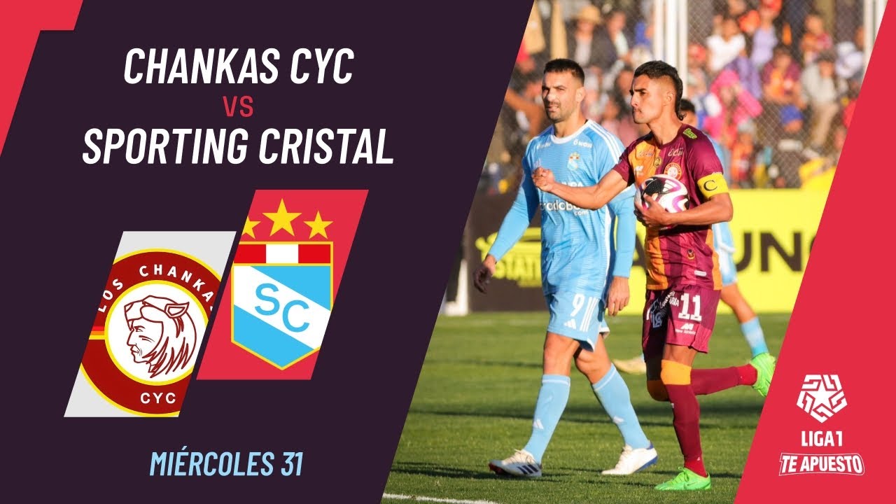 Los Chankas 3-3 Sporting Cristal: resumen de hoy, goles y las mejores jugadas | #Liga1TeApuesto