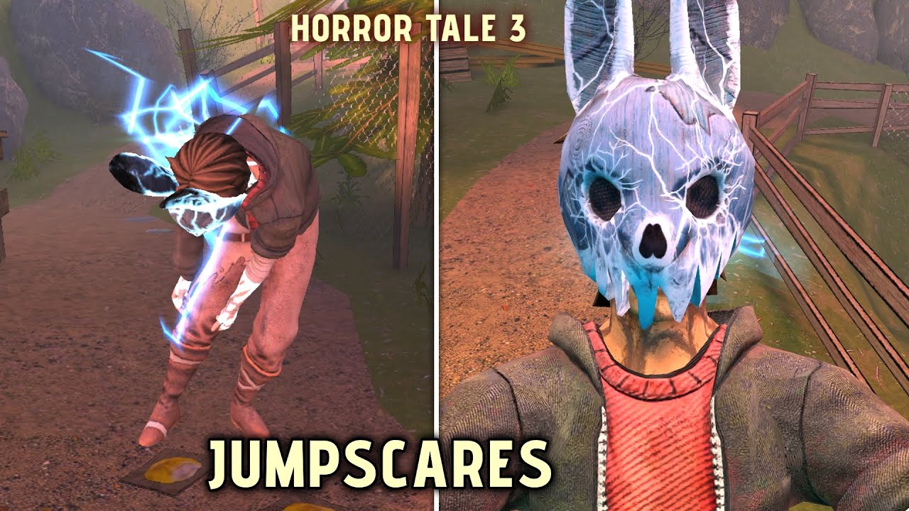 Horror Tale 3 The Witch All Jumpscares - Bad Ending