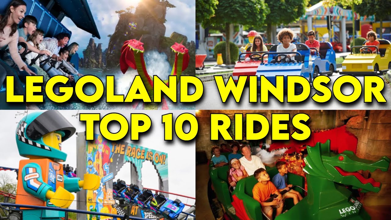 10 ЛУЧШИХ АТТРАКЦИОНОВ в Legoland Windsor Resort (2024)
