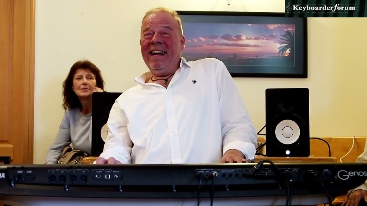 Andre Schurna am Yamaha Genos zum Musikertreffen 2023