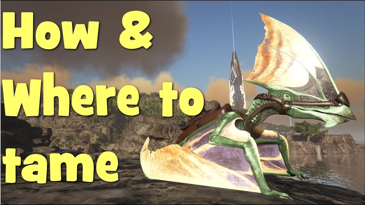 Ark - Ragnarok - How & Where to tame Tapejara