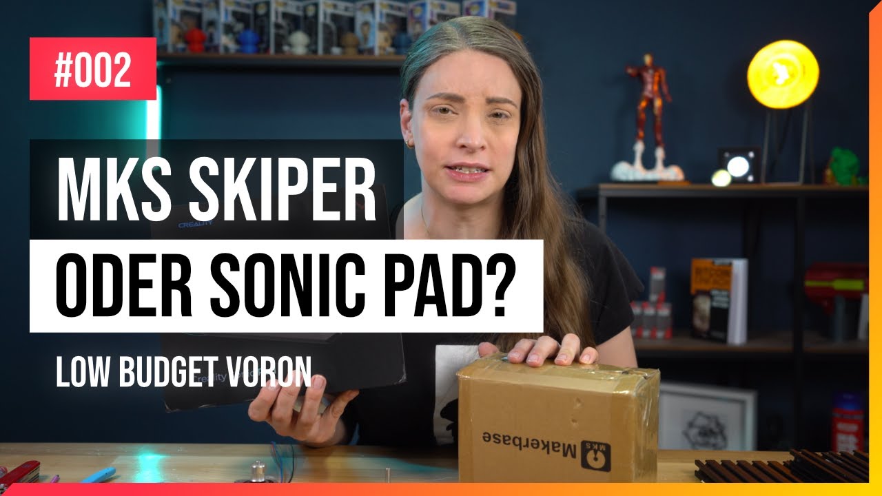 Mks Skipr oder Sonic Pad? Low Budget Voron 1.8 #002