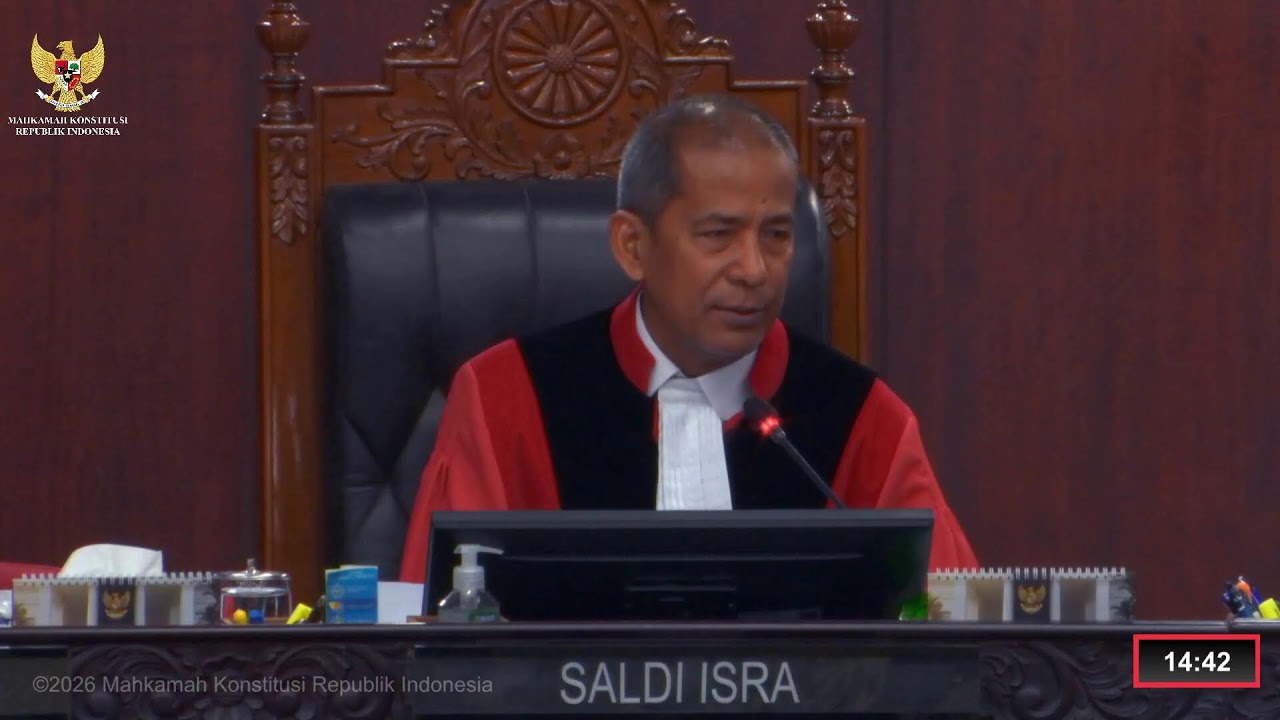 Sidang Perkara Nomor 273/PUU-XXIII/2025. Rabu, 18 Februari 2026.