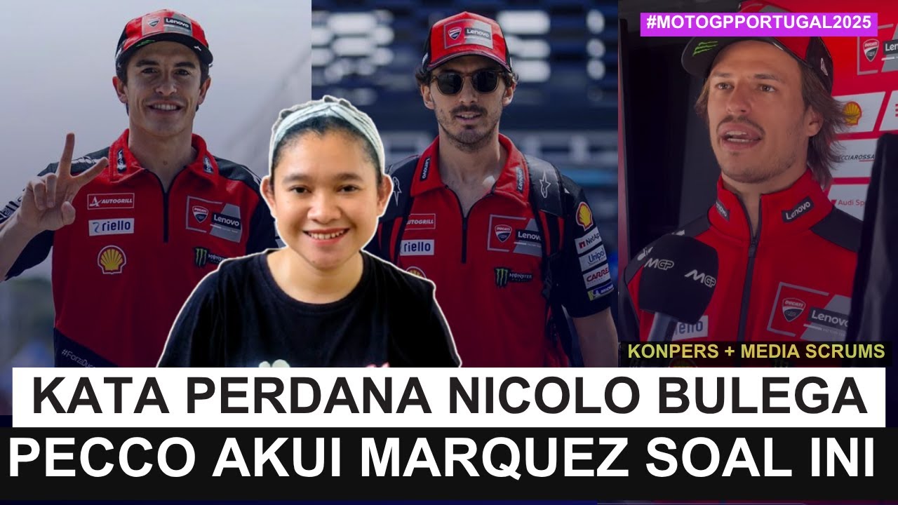 Konpers MotoGP Portugal 2025: Perdana Nicolo Bulega, Pecco Akui Marquez Jadi ...